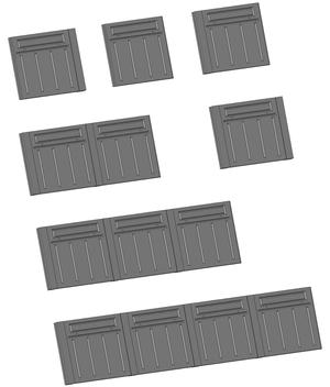 Type fence section (Light)