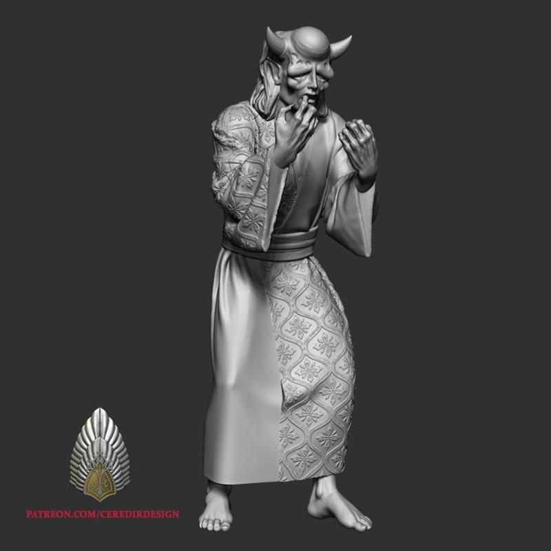 Hantengu Figurine 3d digital file