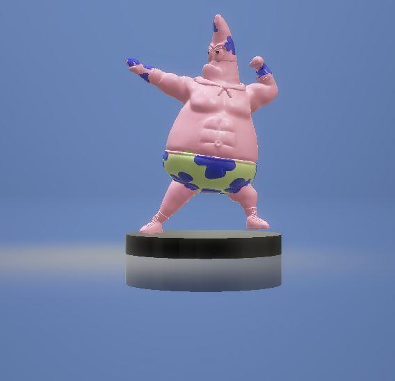 PATRICK STAR TOY 3D PRINTABLE MODEL