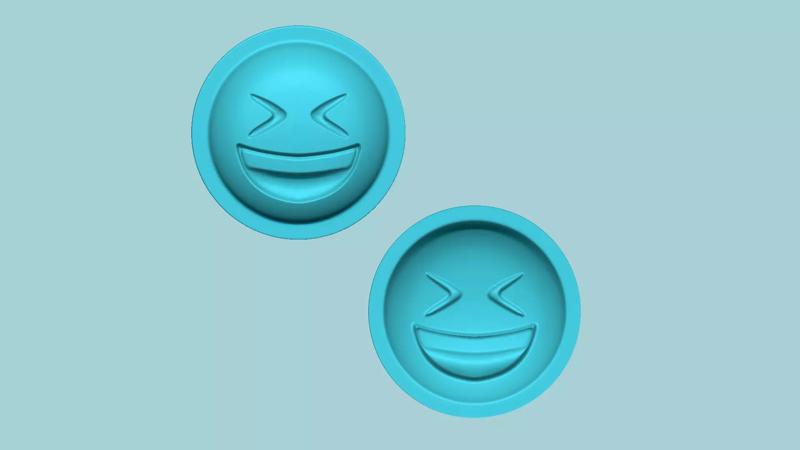 Emoji 07 Laugh - Molding Arrangement EVA Foam Craft