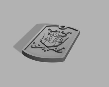 Dog Tag Dragon Seiya Saint Seiya (Knights of the Zodiac) Dragon