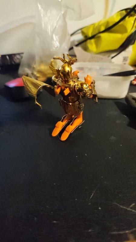 totem/object virgo, saint seiya vintage, zodiac knights