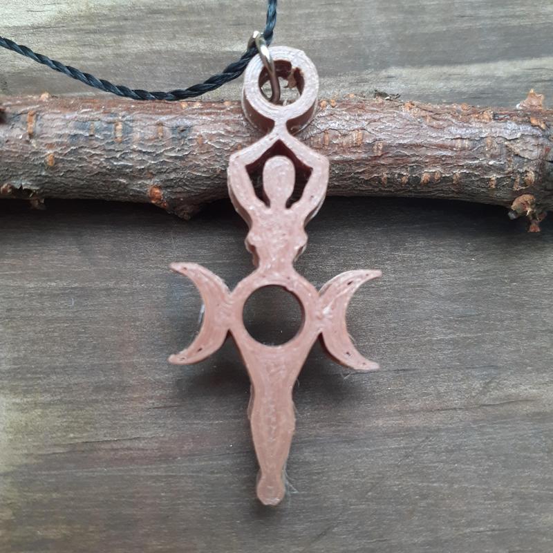 Spiral goddess #2 - Necklace