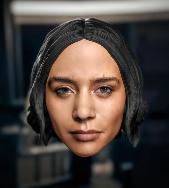 (1/6 1/12) Marvel Ava Starr Ghost Hannah John-Kamen Thunderbolts* head headsculpt