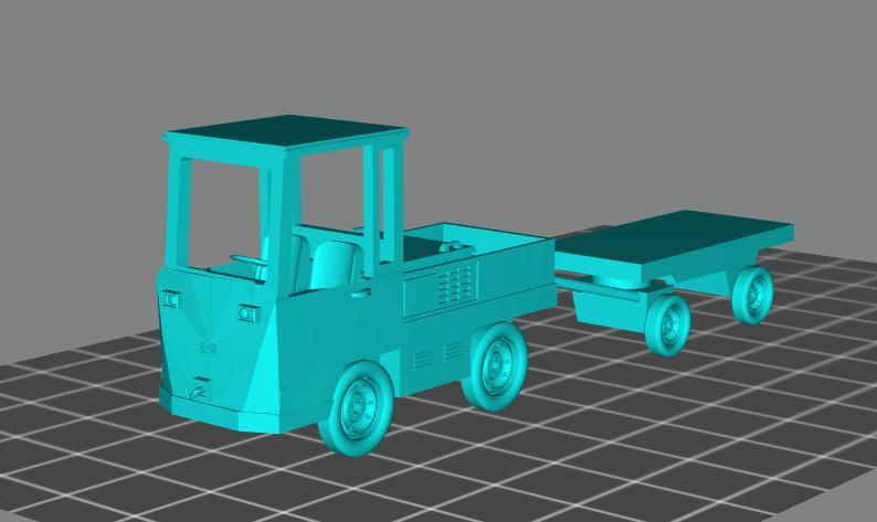 German airfield tug "Still