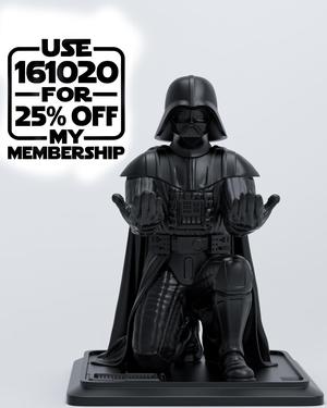 Kneeling Darth Vader Pen Holder