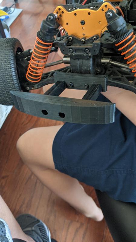 DHK Hunter BL 1:10 Front Bumper