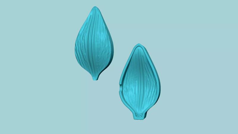 Asian Lily Petal - Molding Arrangement EVA Foam Craft