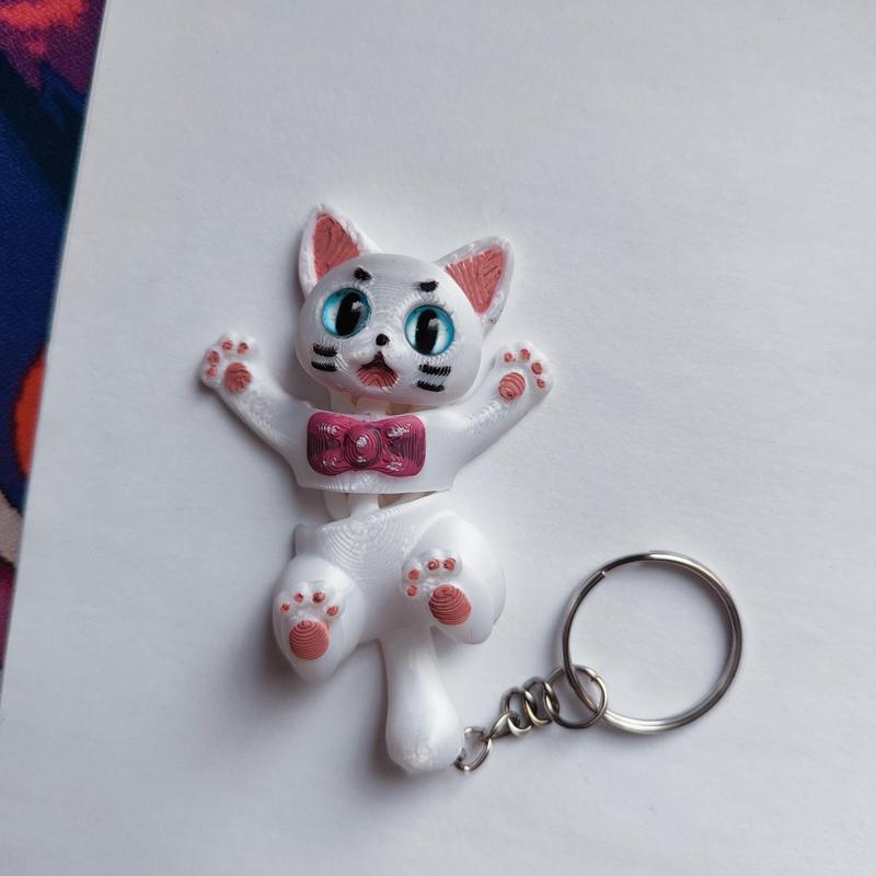 Movable toy - Feng cat / flexy cat V2