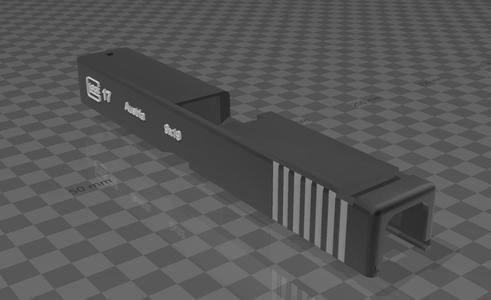 Airsoft 'Residual Evil Themed' - WE G17 Pistol Slides and Accessory Pack