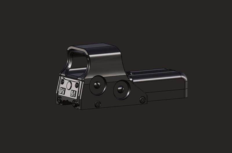 EOTECH 512 Red Dot STL