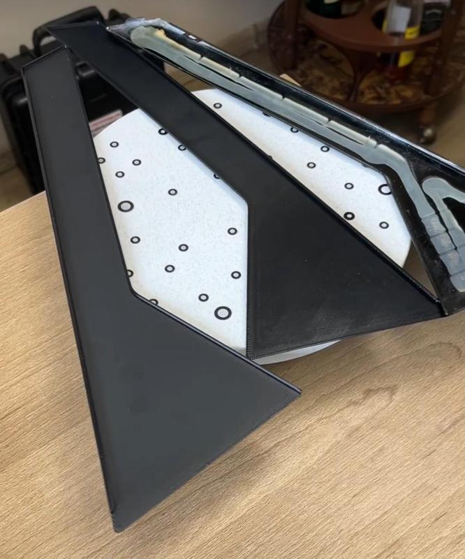 Peugeot 508 Rear door glass trim molding 9671182877