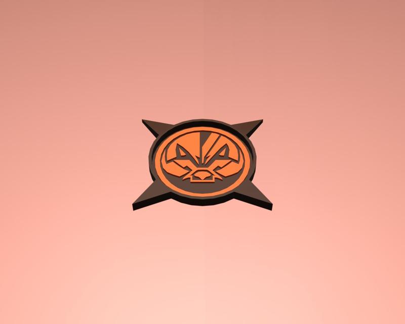 Marvel Rivals - Rocket Raccoon Hero Icon Coaster