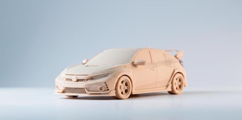 Civic FK8 3D Car Model