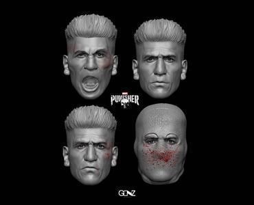 PUNISHER HEADS PACK / BORN AGAIN