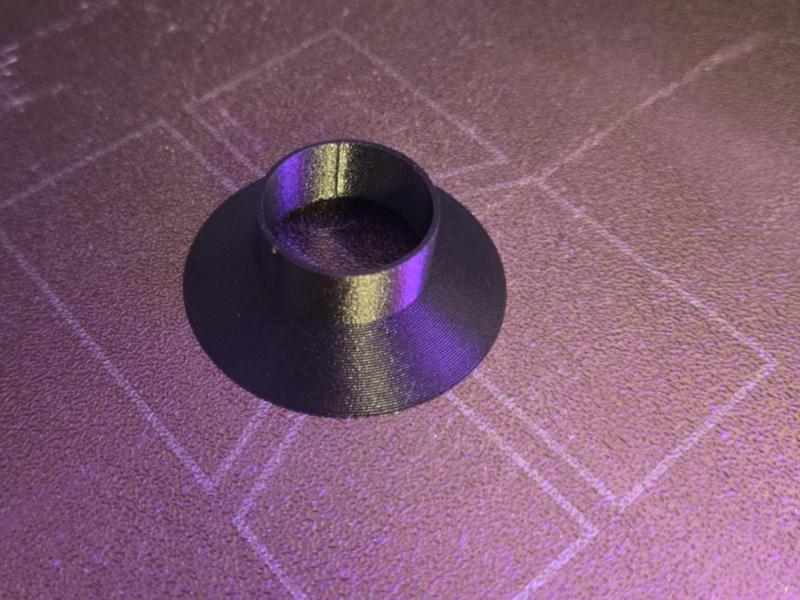 Filter adapter (PROTECTION) for the intake