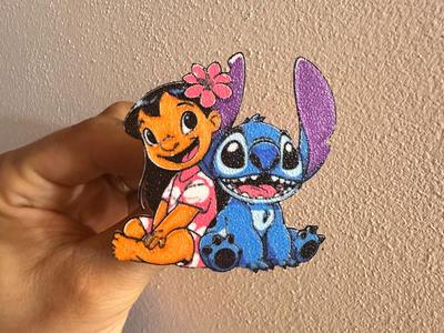 Stitch cake topper