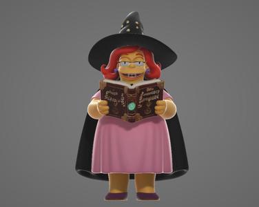 Witch Milhouse Statue