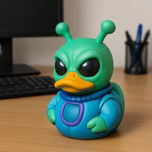 Rubber Duck - Alien Duck model - 3D print