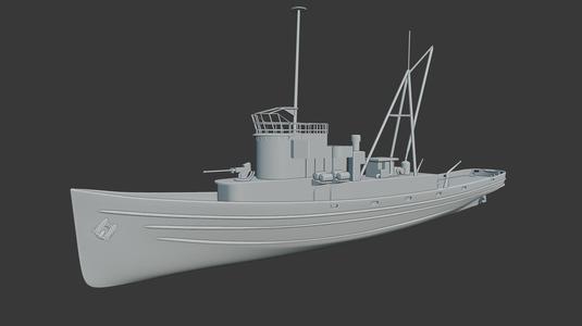 Ara Suboficial Castillo Argentine Navy Vessel