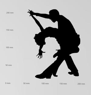 Wandtattoo tanzen