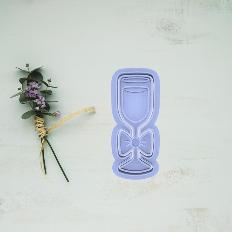 Glass Wedding Cookie Cutter