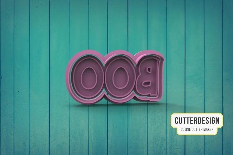 BOO Cookie Cutter