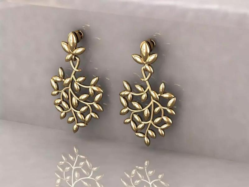 Earrings Tiffany 4 Paloma Picasso Olive Leaf Band