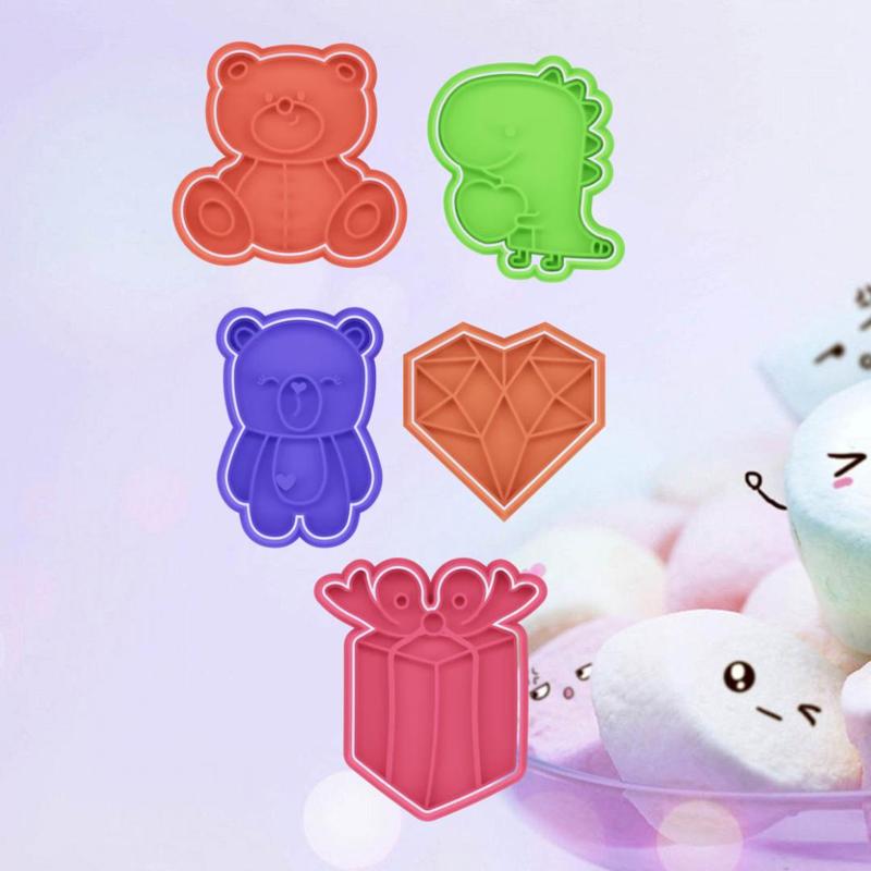 COOKIE CUTTER love dinos kids set of 6