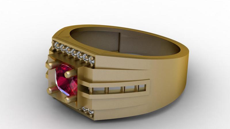 CHINESE DRAGON ring PANDANT 3D PRINTABLE MODAL