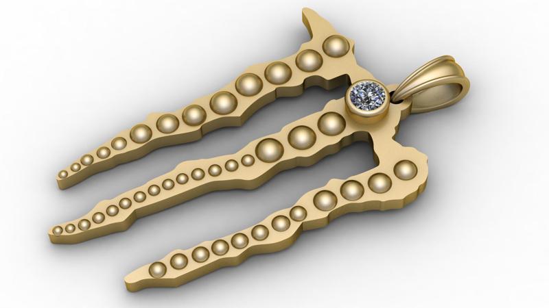 Stylish Monster Energy Locket PANDANT 3D PRINTABLE MODAL