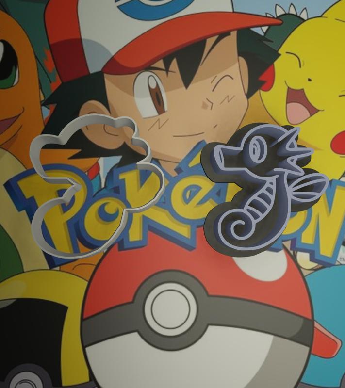 POKEMON COOKIE CUTTER, Horsea