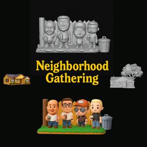 Friends Set - King of the Hill STL Models