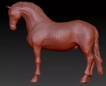3D Model Horse