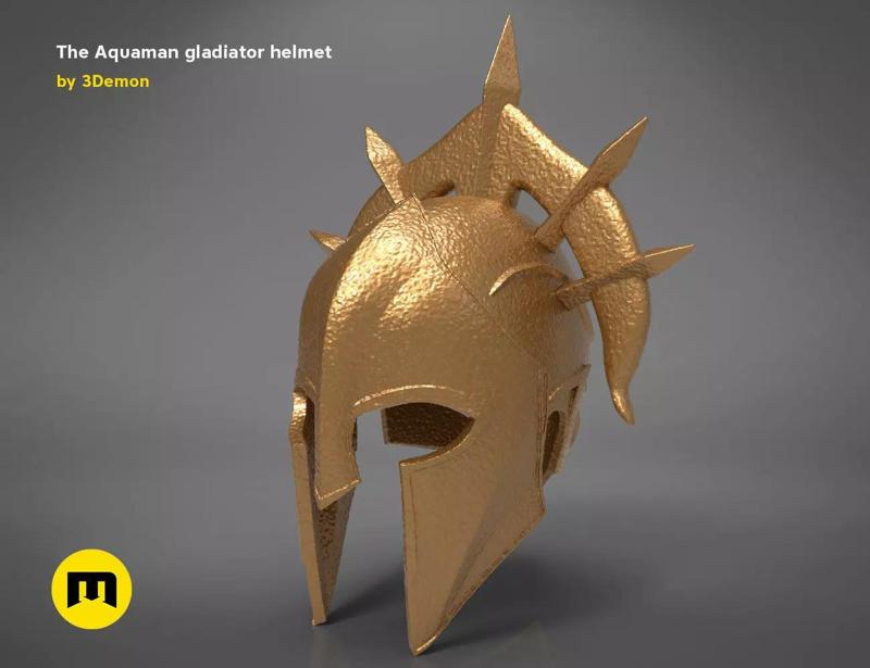 Aquamans gladiator helmet