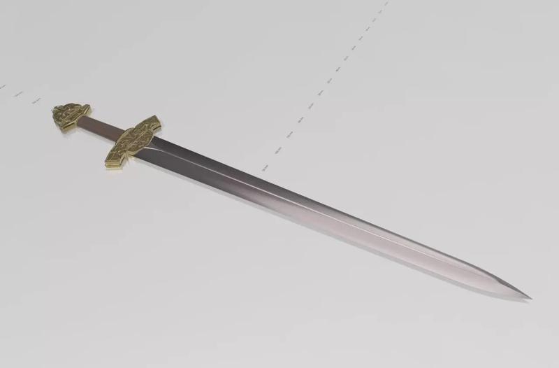 Viking sword inspired by AC Valhalla