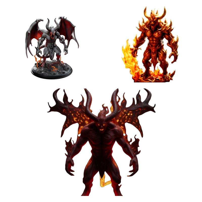 Infernal Demon Lord Collectible Figure Series