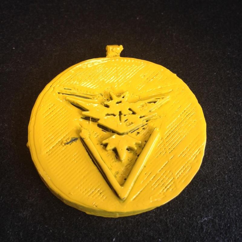 Team Instinct Medallion (Pokémon GO)