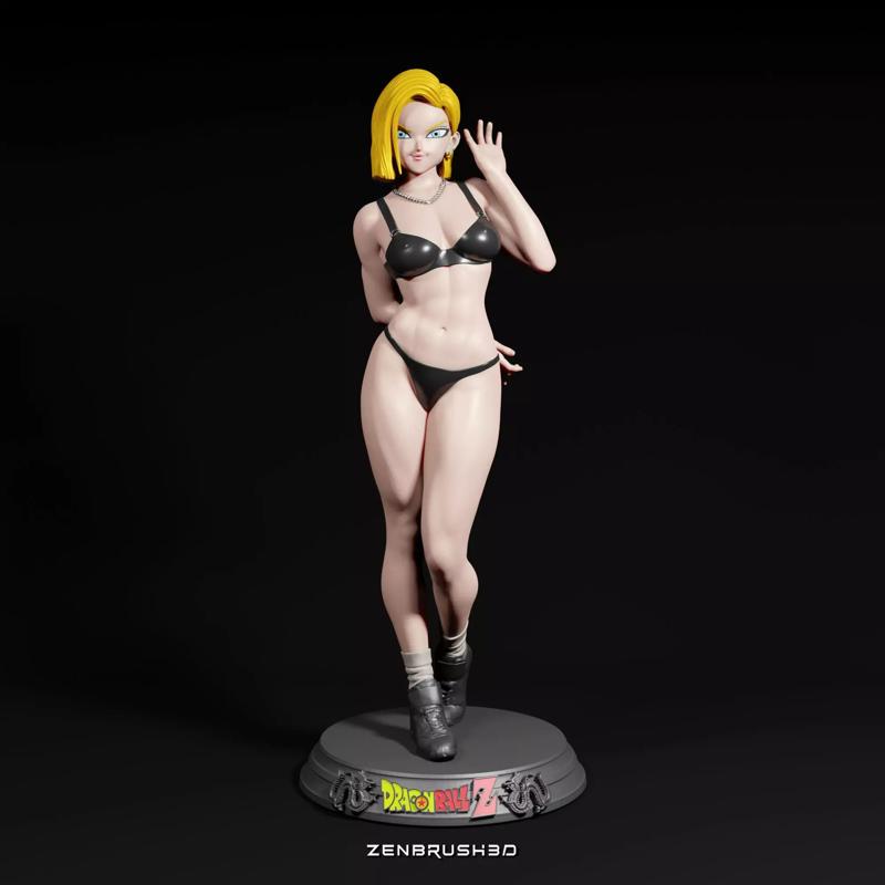 ANDROIDE 18 - DBZ - OUTFIT BIKINi - NSFW