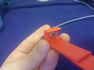 Bike phone holder Lower extension with charging hole