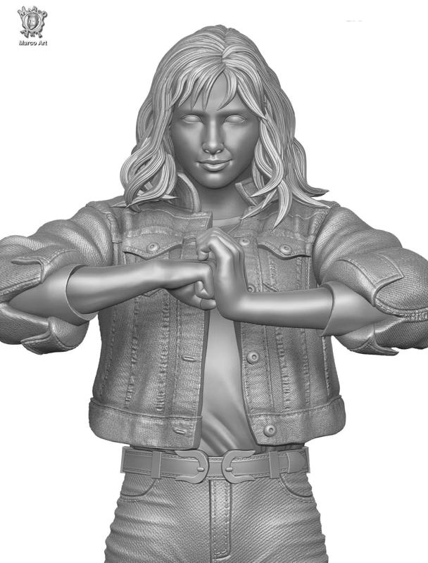 America Chavez 3d stl file