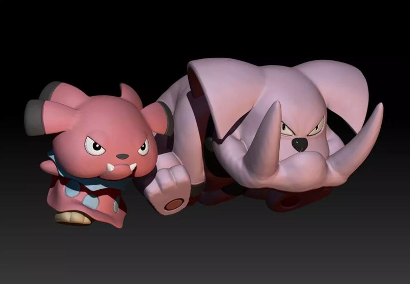 Pokemon Snubbull Granbull