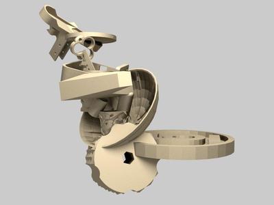 Weekly Scrambler fixed to a Photographic Suspender