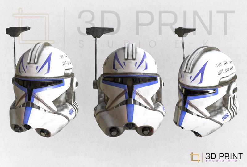 Star Wars Captain Rex Helmet Plus Gift file
