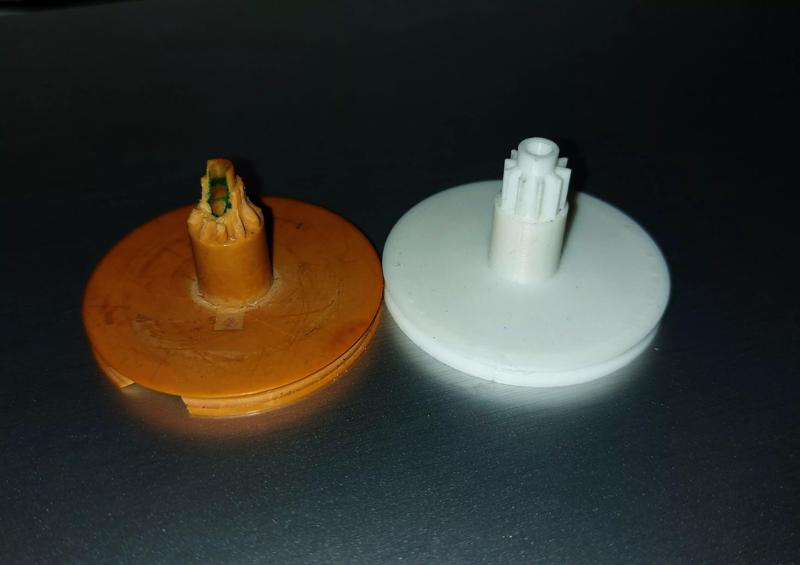 Philips CD 930 - 950 turntable gear wheel- upgraded design