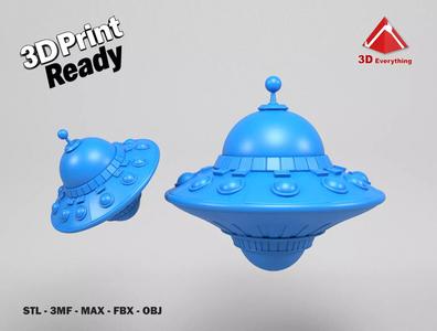 Cartoon UFO