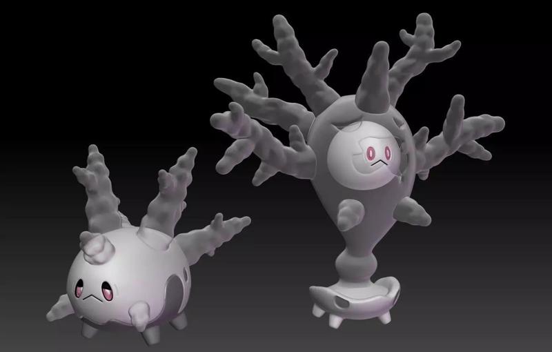 Pokemon Galarian Corsola Cursola