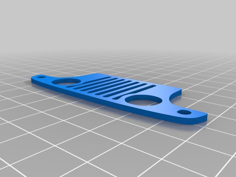 Jeepster Grille key chain