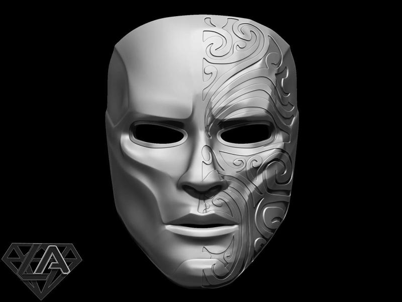 Relief Opera mask