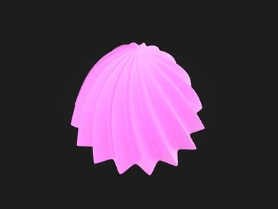 Spiral Petal Dome Mold